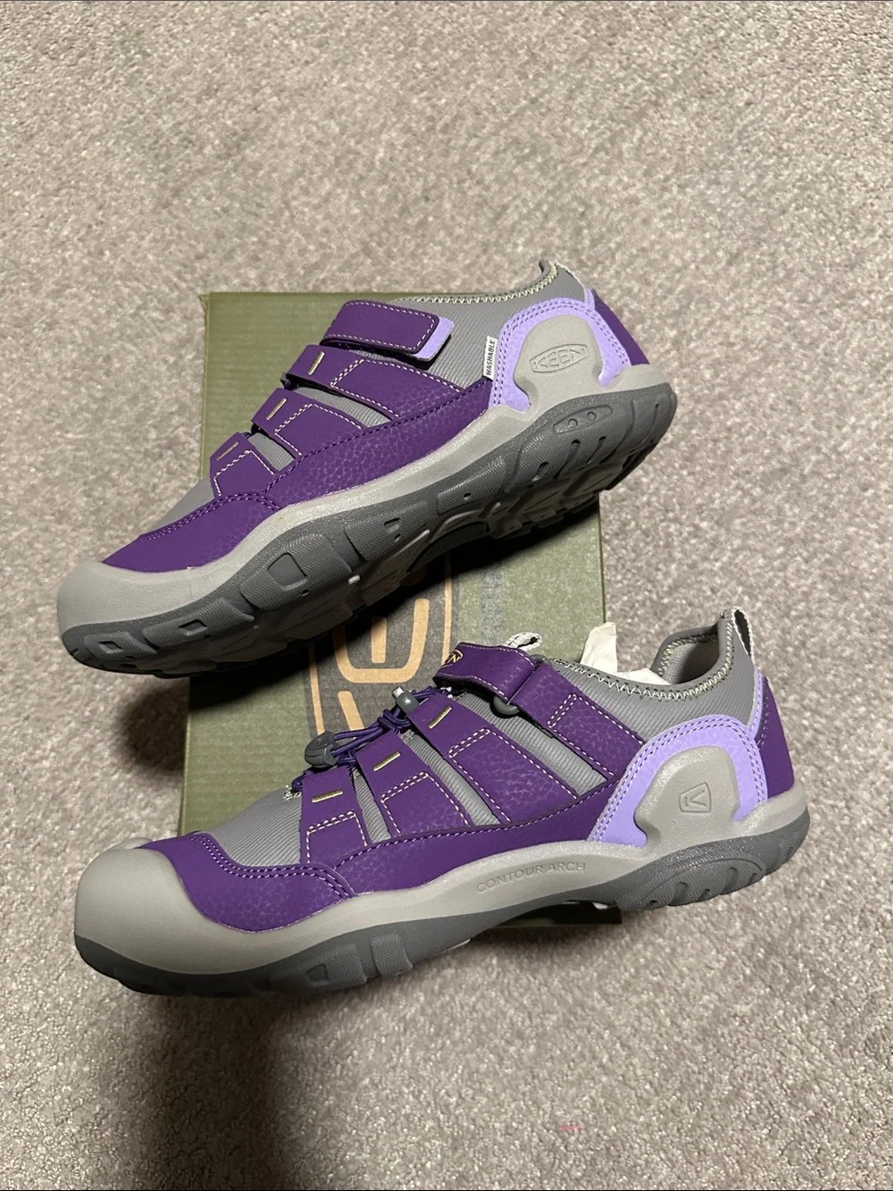 KEEN Knotch Hollow Tillandsia Purple (youth sz 6)